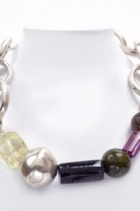 Collier gros anneaux