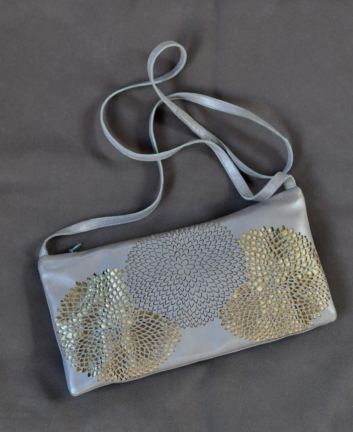 Petit Sac en cuir topé