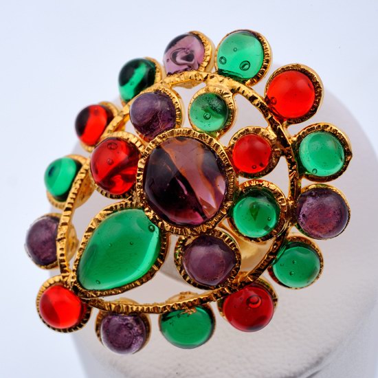 bague multicolore
