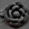 Fleur camelia marron glacé