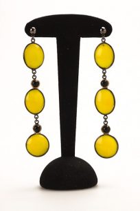 Boucles d'oreilles 3 pastilles