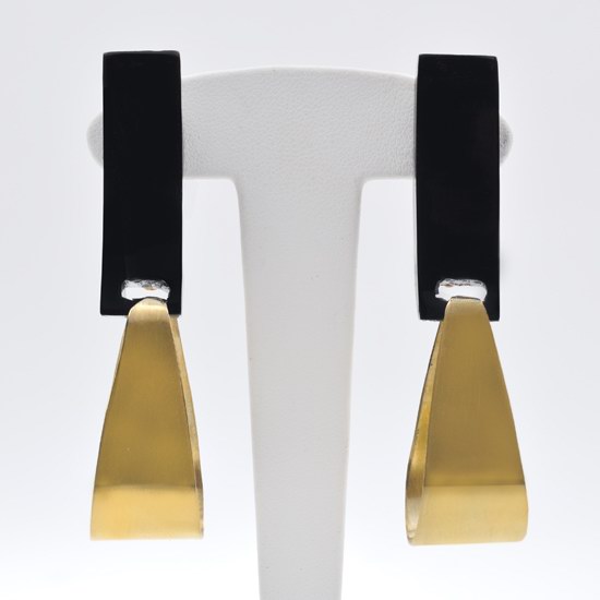 Boucles d'oreilles art déco