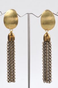 Boucles d'oreilles en bronze doré
