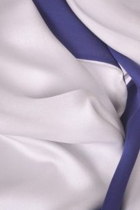 Etole bleue et blanc detail