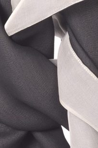 Etole gris marron detail
