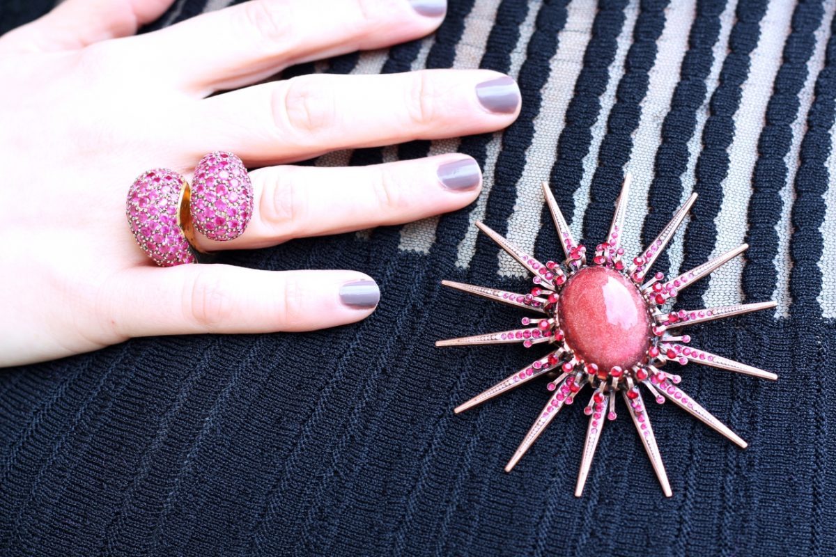 comment porter broche fantaisie