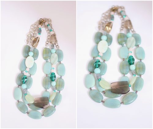 collier en verre